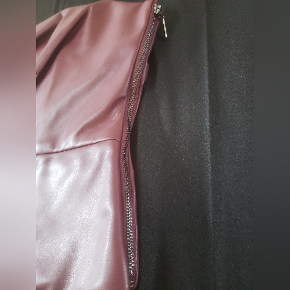 Faux Leather Bustier - Picture 3 of 6